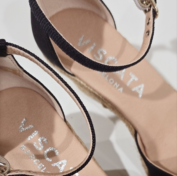 Viscata Navy Caseta Espadrilles - Picture 3 of 7